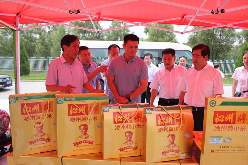 山西省食品藥品監(jiān)督管理局局長馮征蒞臨我司調(diào)研